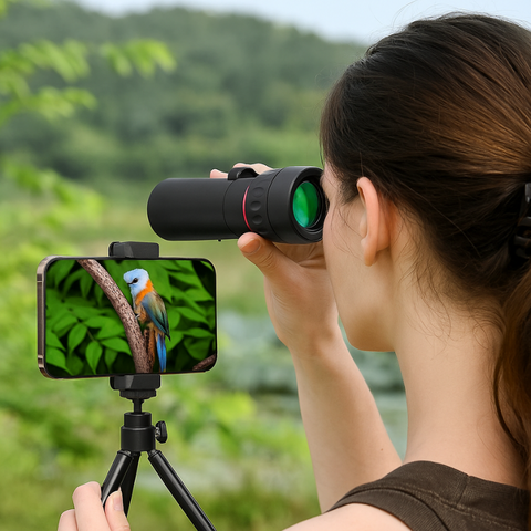 ZoomXpert | High-Powered Telescope with 2000x25 Magnification | Compact Design for Outdoor Adventures