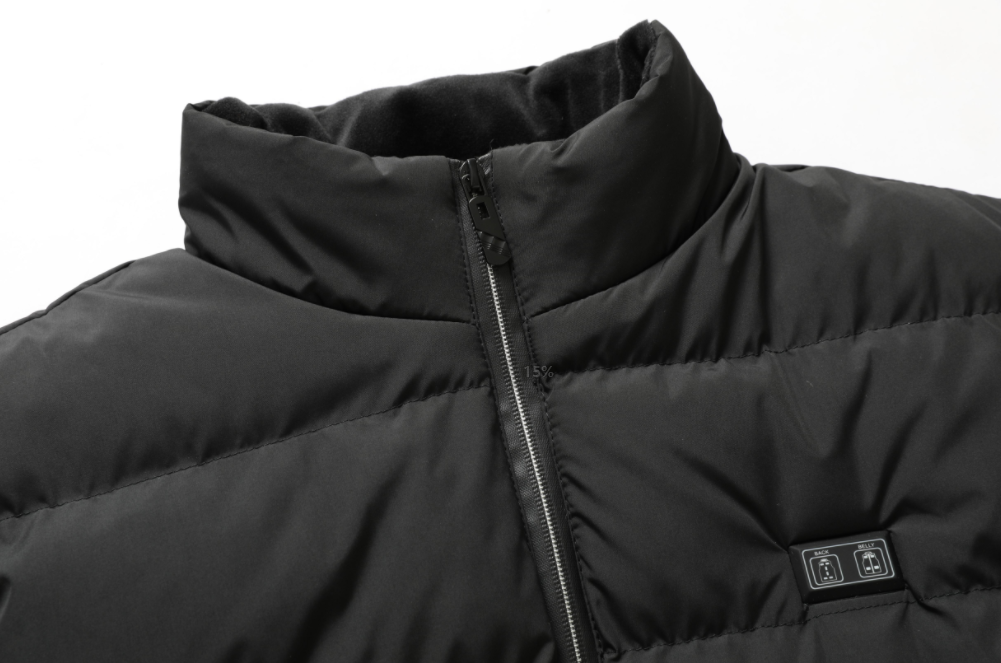 Heated Vest with 15 Heating Zones & 6 Temperature Settings for Men & Women – Rechargeable Battery-Powered Warming Jacket for Outdoor Work