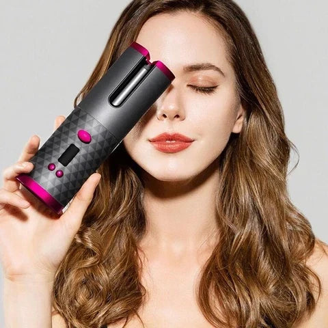 Hair Curler Cordless Automatic USB Rechargeable
