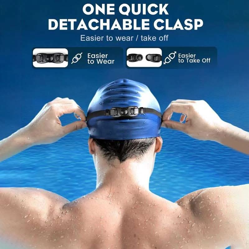 Professional Anti-Fog Swimming Goggles with Wide-Angle Vision & Ergonomic Seal for Adults