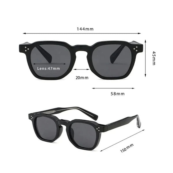 SUNFLOW – Trendy Square Shades for Travel & Party Looks