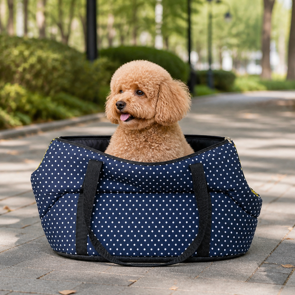 Ortekor Breathable Mesh & Insulated Pet Carrier (Foldable)