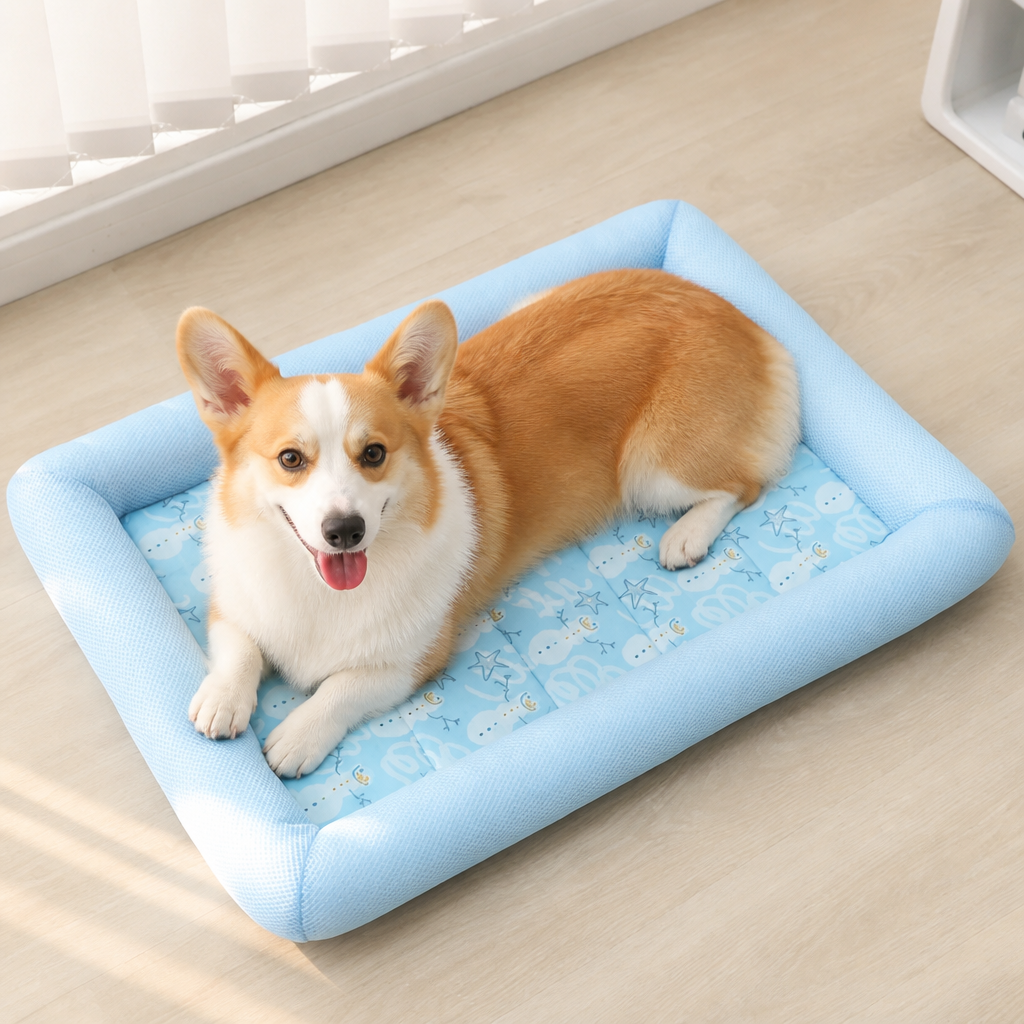 Ortekor Cooling Breathable Washable Dog Bed