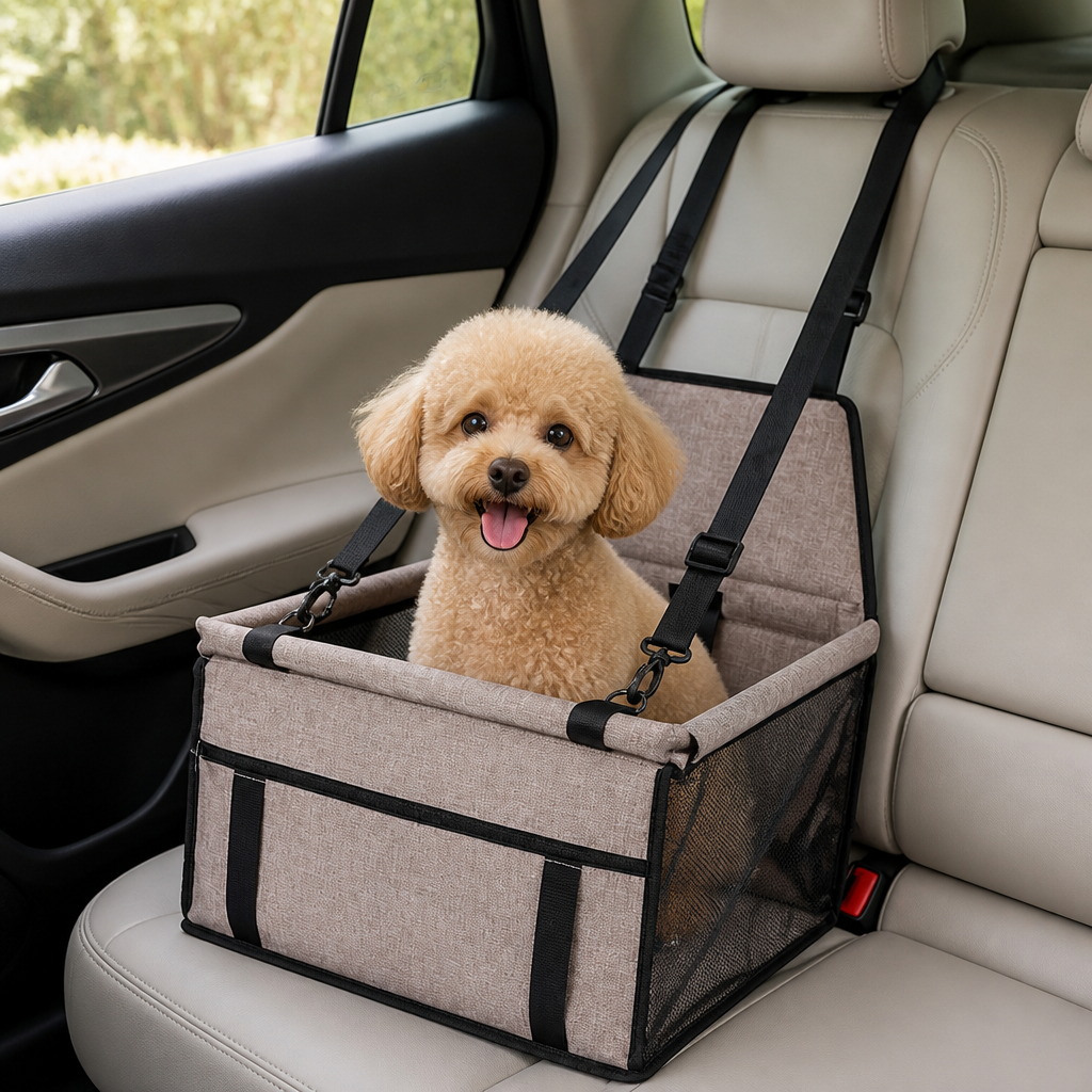 Ortekor Foldable Breathable Mesh Car Booster Seat