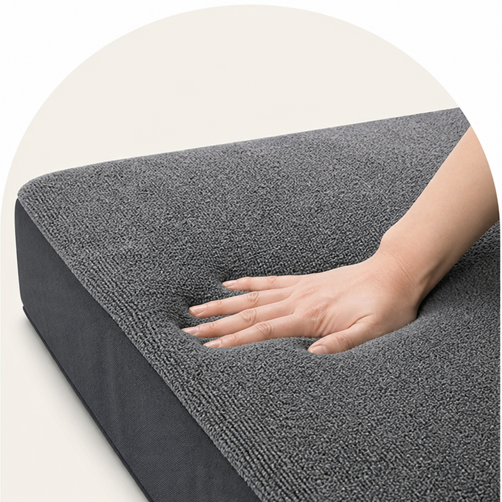 Ortekor Orthopedic Memory Foam Dog Bed (Waterproof Washable Cover)
