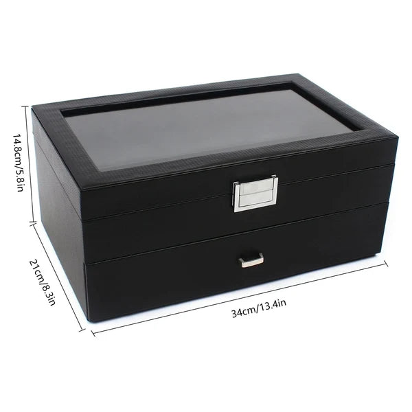 GENTFLOW – Watch Organizer Chest for Watches & Accessories