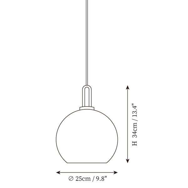 Elegant Glass Pendant Light | Modern Kitchen Pendant Lighting with Adjustable Height | Sophisticated Illumination for Any Room