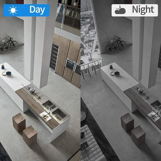 Compact WiFi Security Camera 1080p with Night Vision