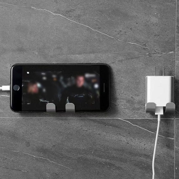 RAZORIX – Punch-Free Razor Holder with Space Aluminum Design for Organized Bathroom Storage