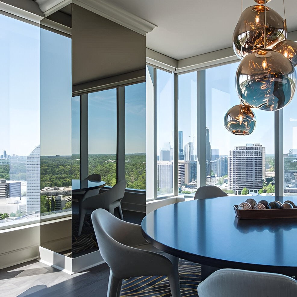 Unique Glass Drop Pendant Lighting Fixture