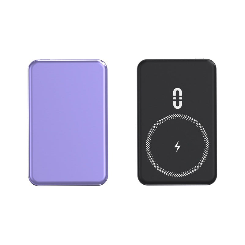 Magnetic Power Bank | Portable Charger with Inductive Fast Charging | Compact Design for On-the-Go Convenience
