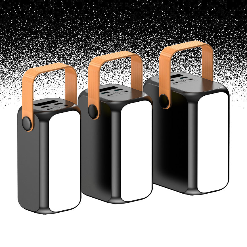 Portable Power Bank with Multifunctional Charging Ports & Carry Handle | High-Capacity Energy Solution for On-the-Go Charging