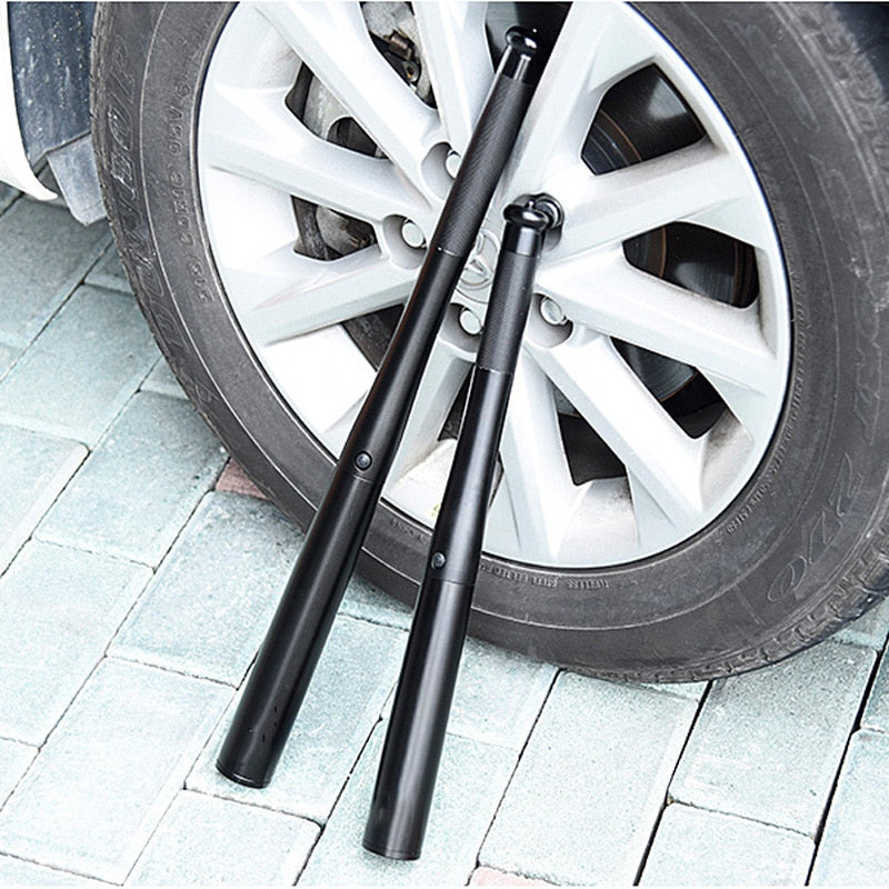 Heavy-Duty Aluminum Self-Defense Flashlight with High-Lumen LED Beam for Emergency & Outdoor Use