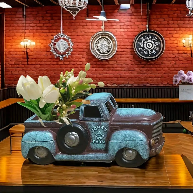 Rusty Roadster™ - Vintage Truck Pot