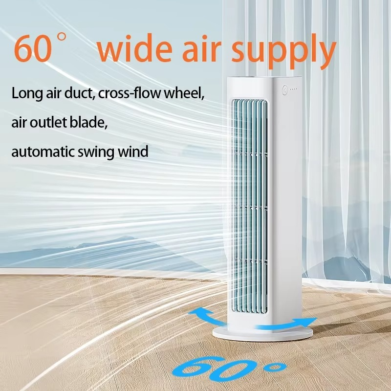 Ultra-Quiet Bladeless Fan | Powerful Wall-Mounted Air Cooler for Home & Office