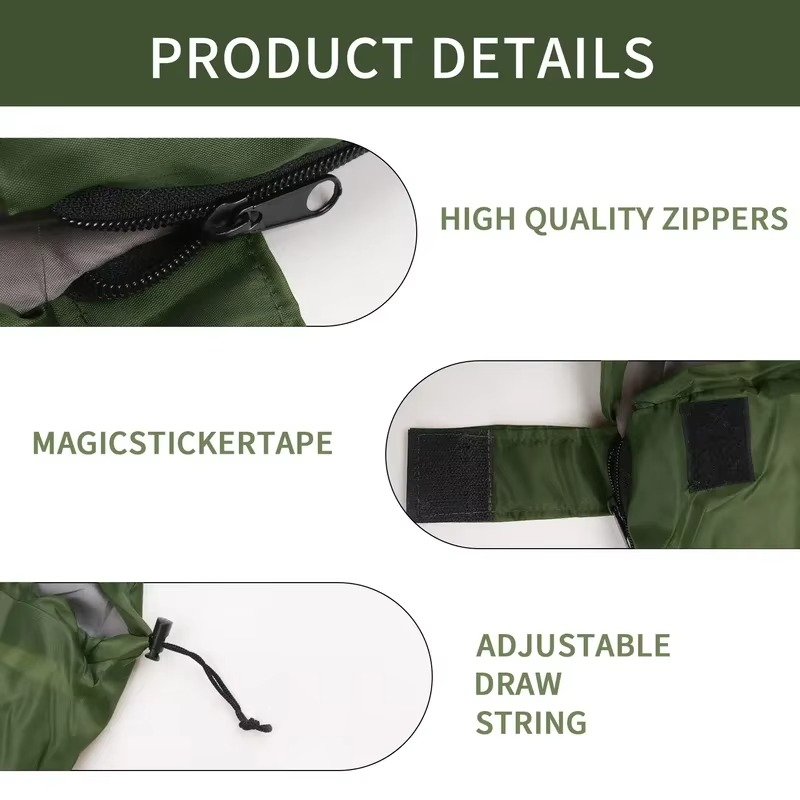 Adventure Ready | Ultralight Waterproof Sleeping Bag for All Seasons | Compact Design for Outdoor Comfort