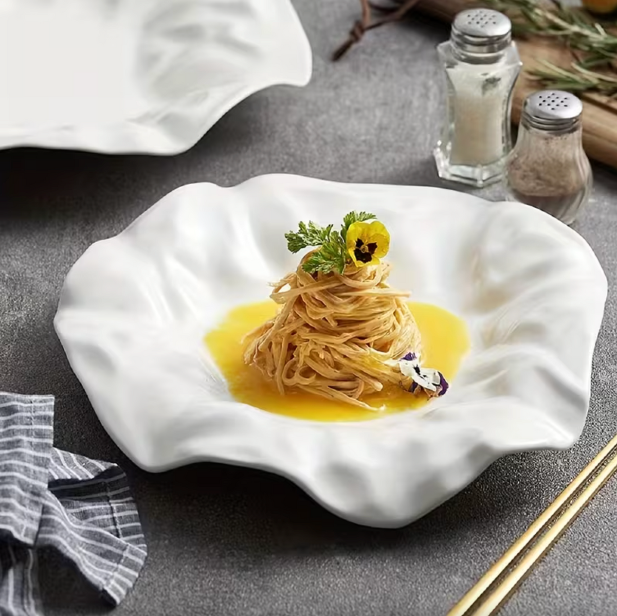 Origami™ – Artisan Ceramic Plate