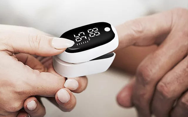 Fingertip Pulse Oximeter | Accurate Blood Oxygen Monitor with LED Display for Instant Health Insights