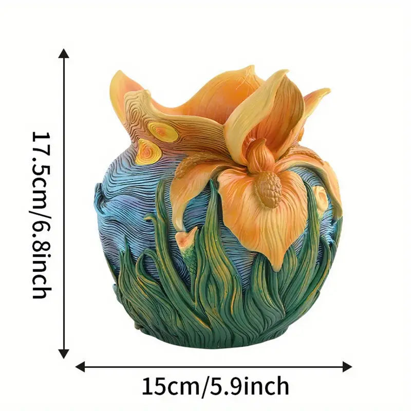 Starry Bloom™ – Van Gogh Vase