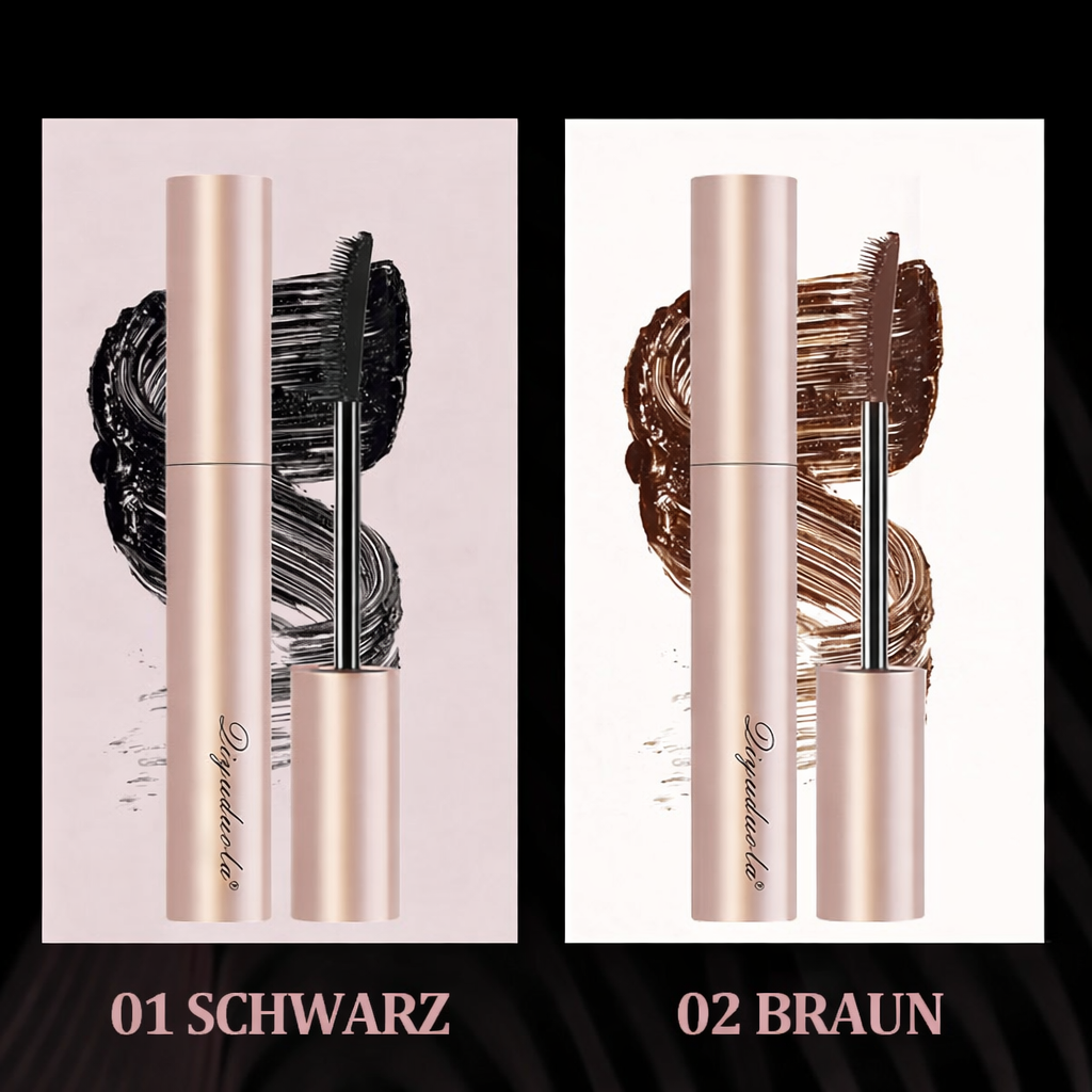 Waterproof Volumizing Mascara for Long Lashes with Precision Comb Brush – Clump-Free Definition & All-Day Wear for Sensitive Eyes & Contact