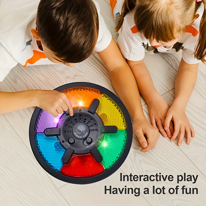 Interactive Memory Game for Kids with Light & Sound Effects | 15 Difficulty Levels for Cognitive Development