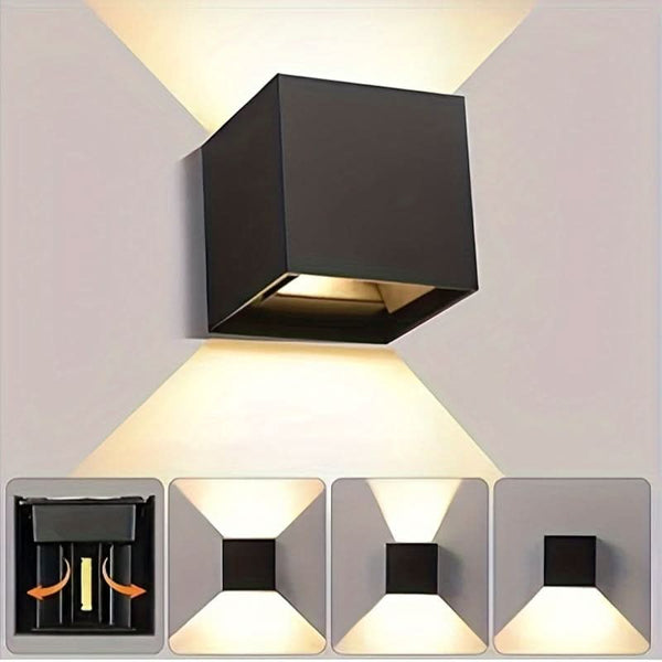 Lumeora - Square Up and Down Outdoor Wall Light