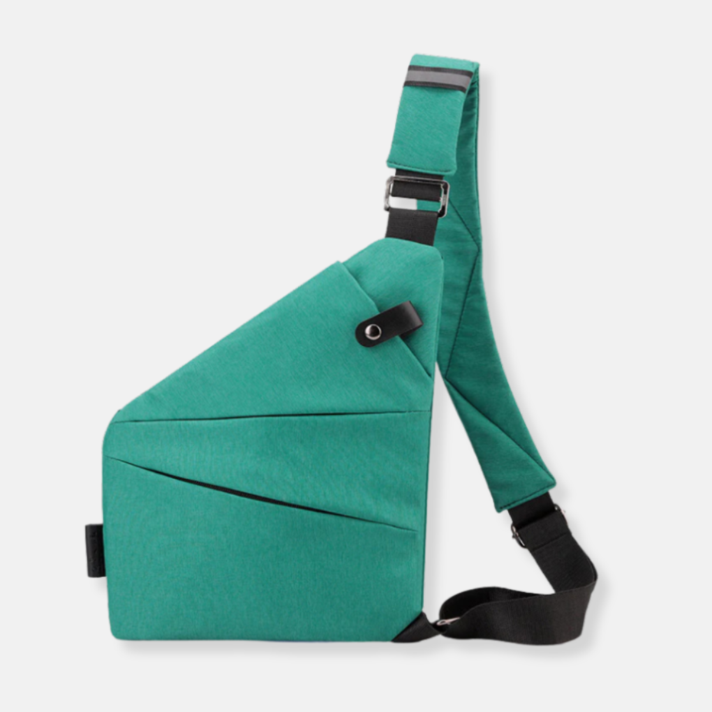 Shoulder Sling Organizer with RFID Protection & Slash-Resistant Strap for Travel, Commuting & Daily Use