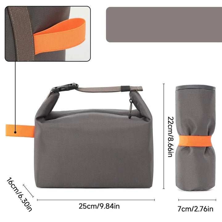 Thermal Insulated Collapsible Lunch Tote