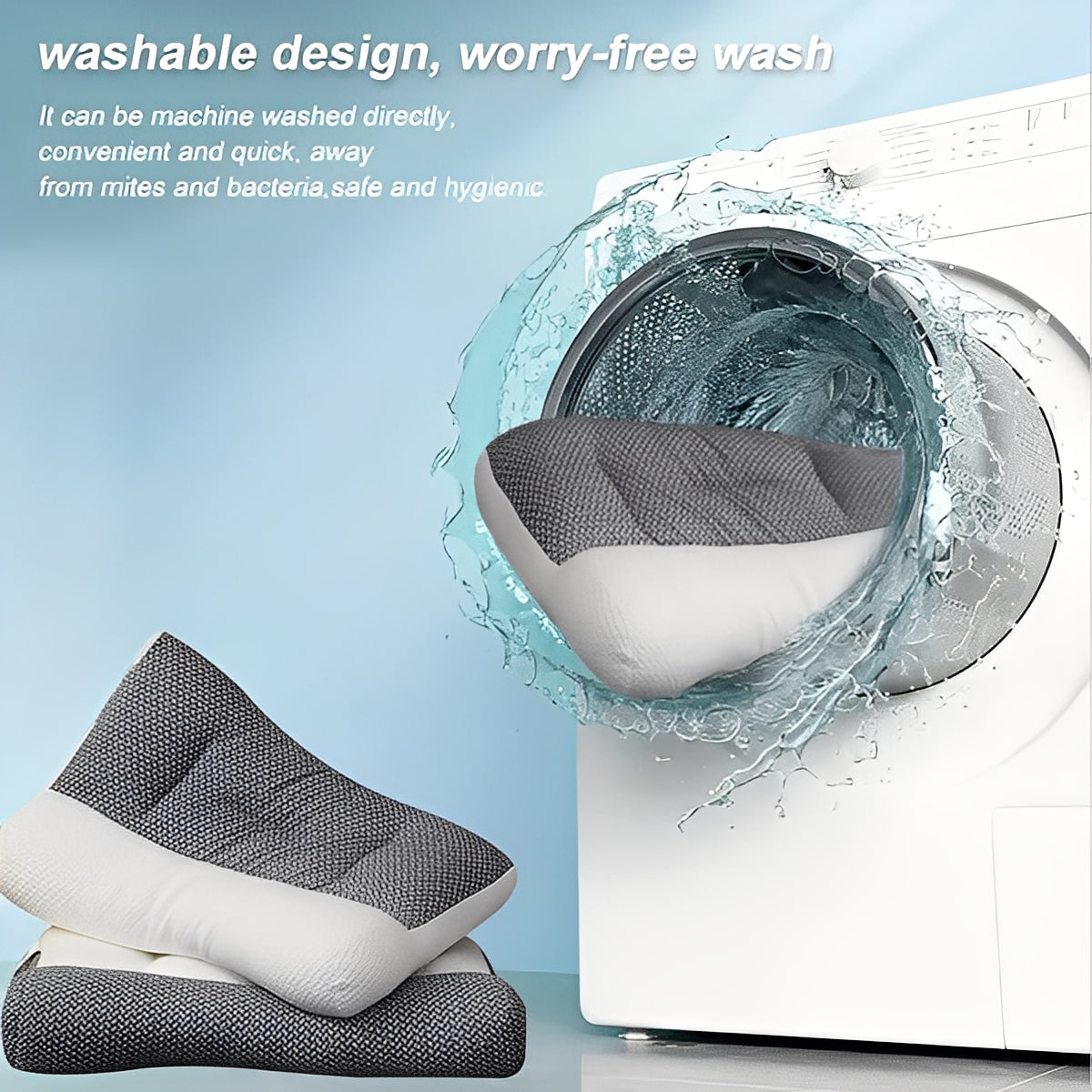 Adjustable Travel Neck Pillow, Ergonomic Design