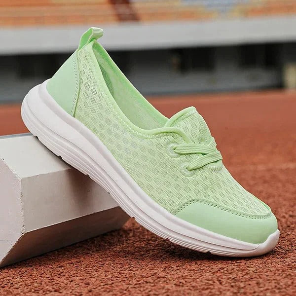 Breathable Women's Wedge Sneakers