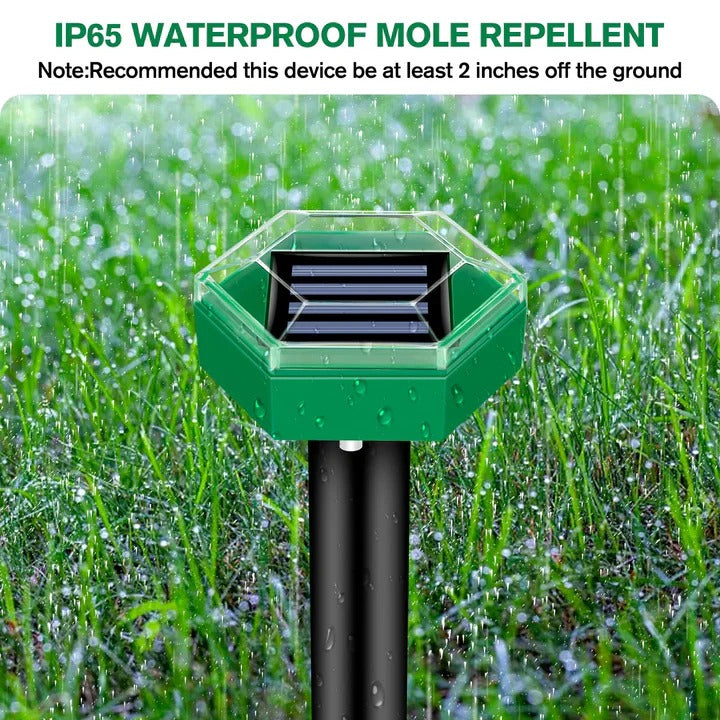 Outdoor Pest Repellent Solar Stakes, 4 Pack