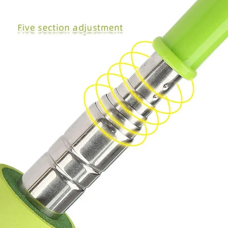 Long Handle Stainless Steel Shoe Horn with Non Slip Grip