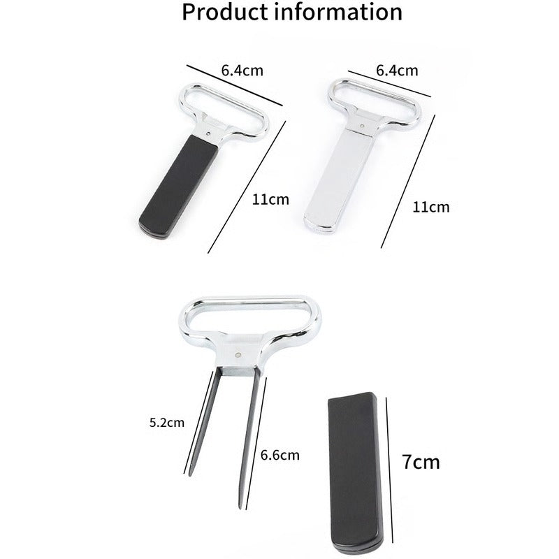 Easy Wine Bottle Opener with Durable Metal Design