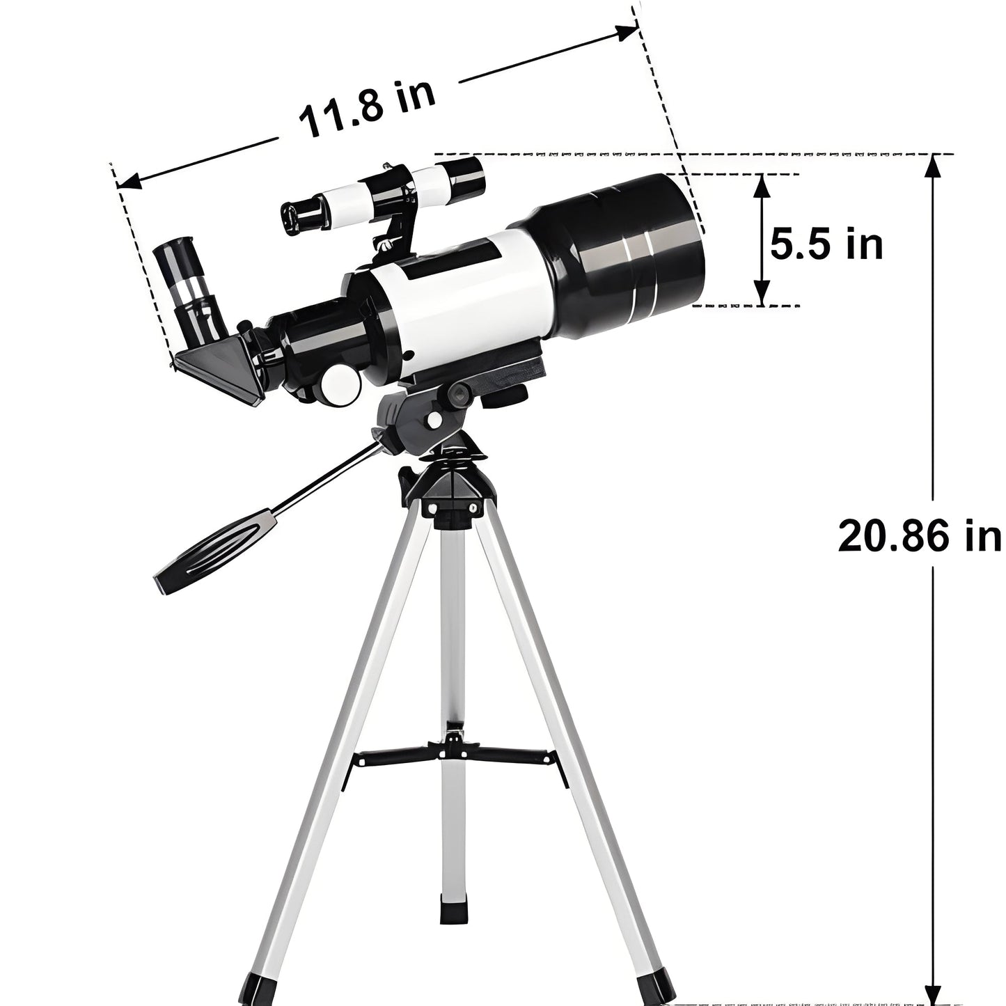 Powerful Moon Telescope with Tripod 150x Zoom
