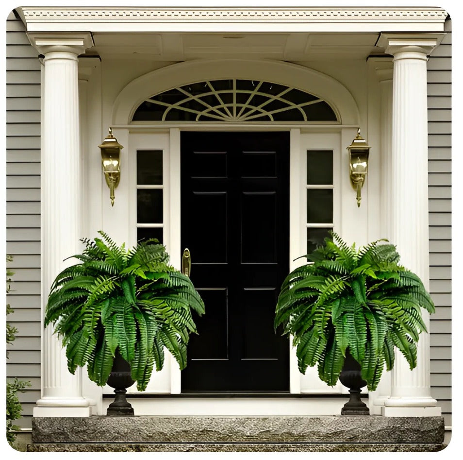 Lifelike Boston Fern | UV Protected Artificial Plant for Year-Round Beauty