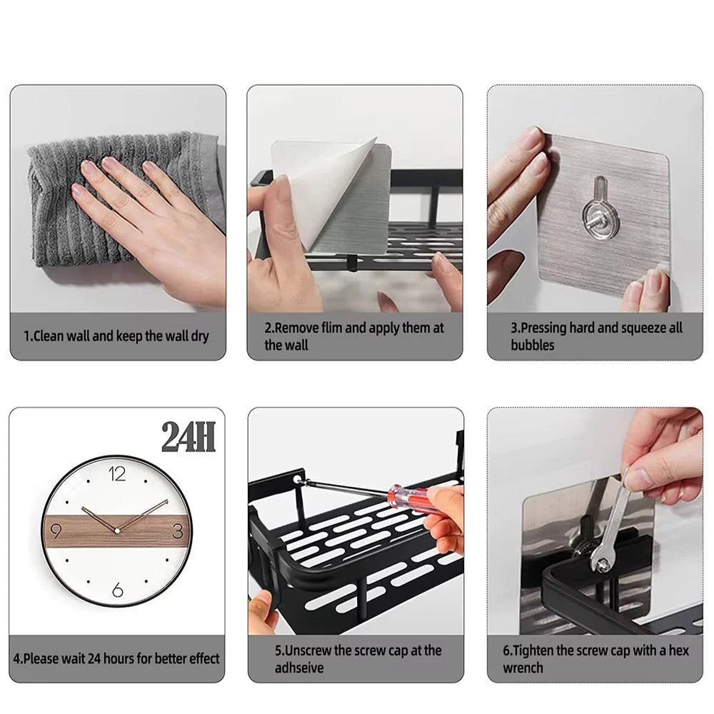Space Saving Corner Shower Shelf