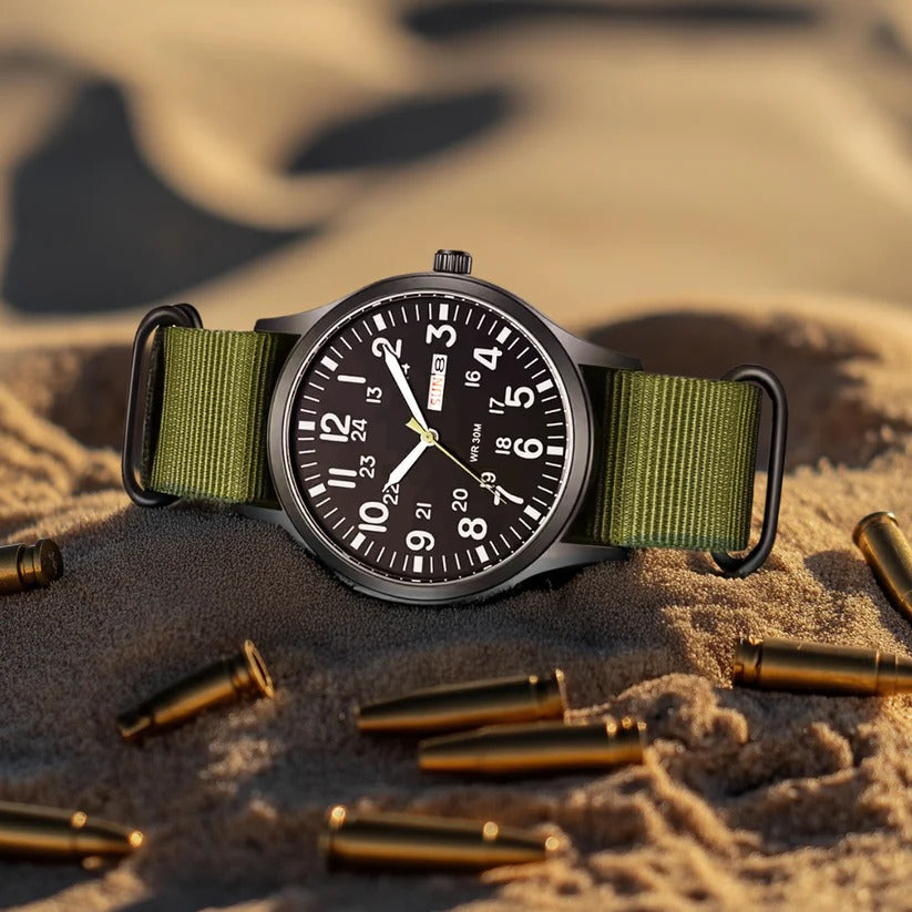 Rugged Water Resistant Men's Sports Watch