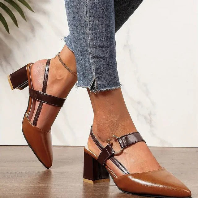 High Heel Ankle Strap Sandals for Women