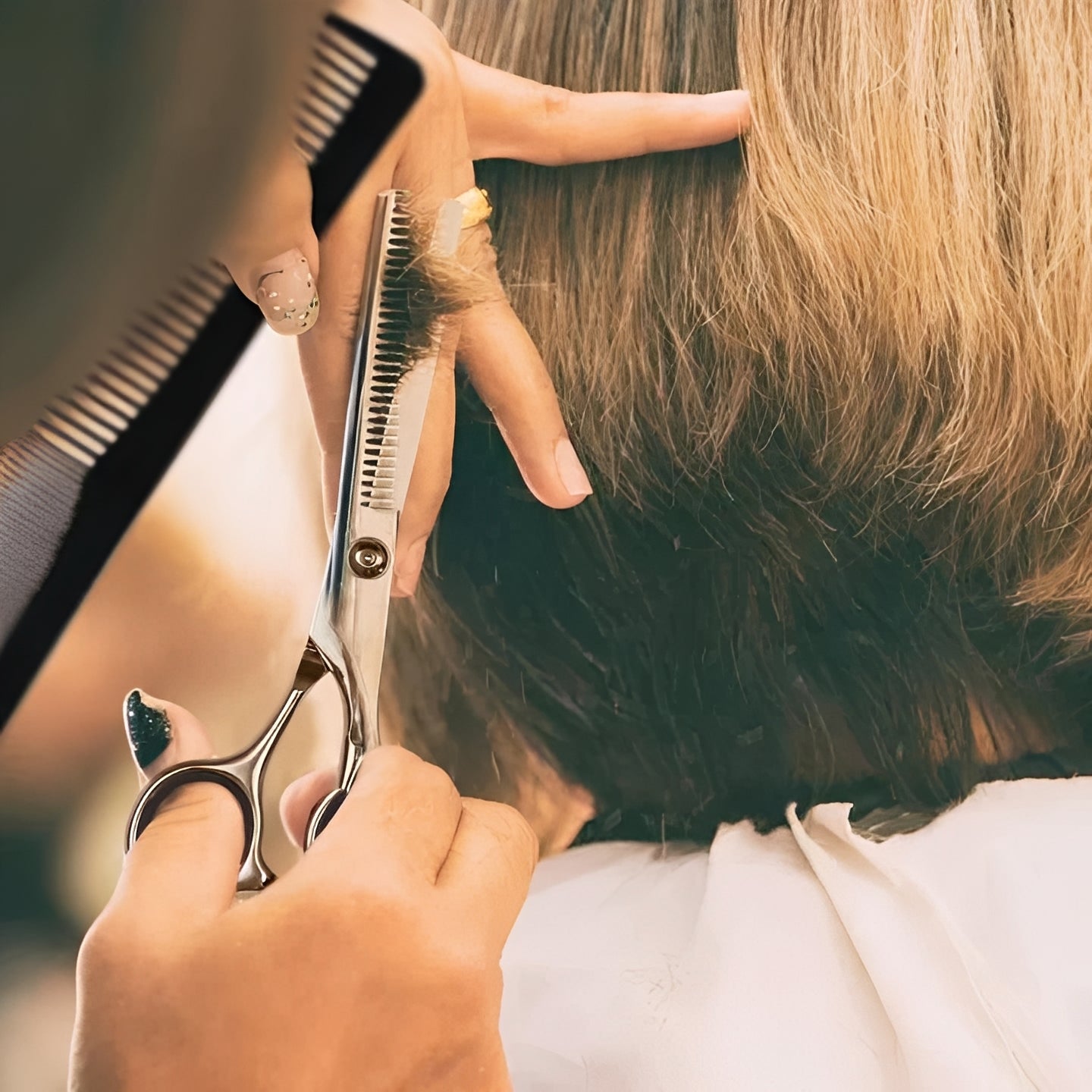Premium Hair Cutting Kit with Thinning Scissors and Accessories