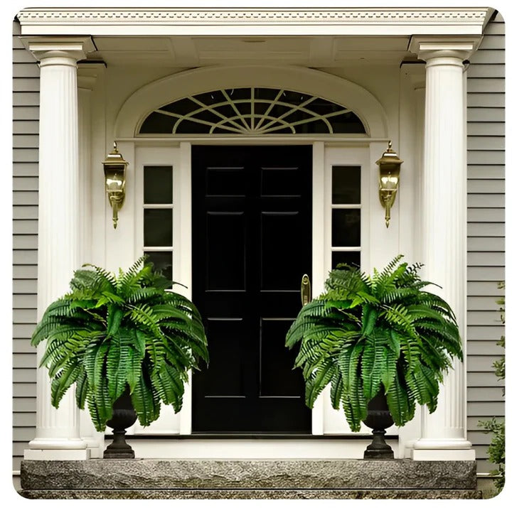 Outdoor Realistic Green Fern Plant Decoration