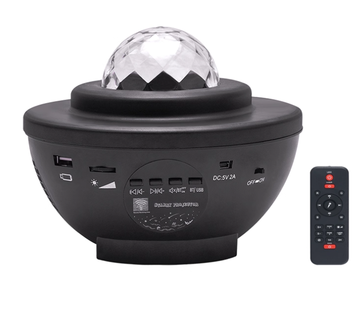 Starry Night Sky LED Projector with Bluetooth Speakers & Remote Control for Bedroom Ceiling Walls