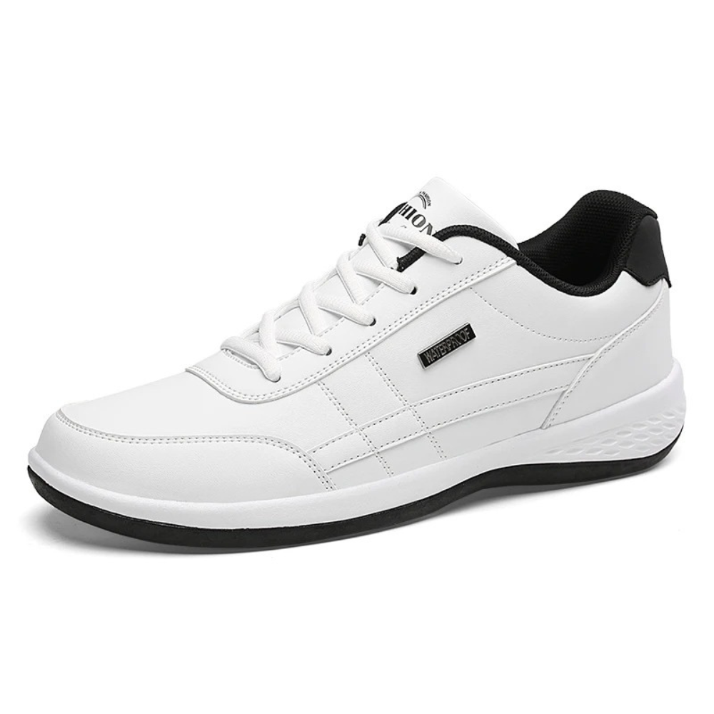 Supportive Lace-Up Sneakers for Men with Arch Support & Breathable Design | Comfort Walking Shoes for Everyday Wear