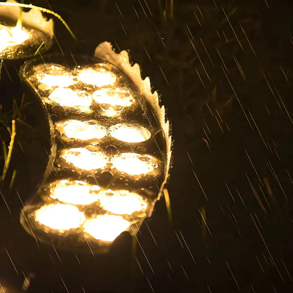 Outdoor Ground Spotlight for Trees & Landscape Uplighting – LED Solar-Powered Garden Accent Light