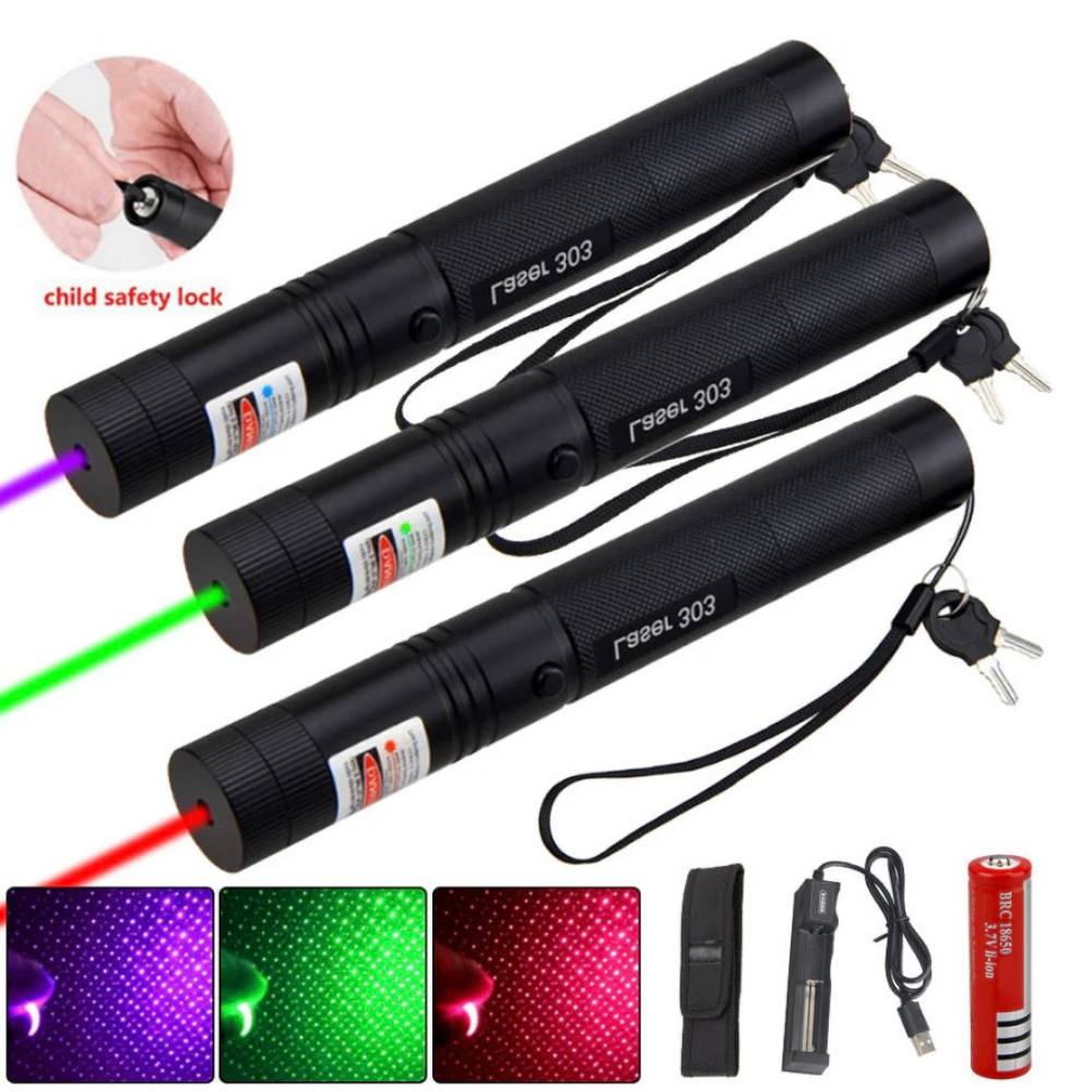 Powerful Green Beam Laser Pointer for Outdoors