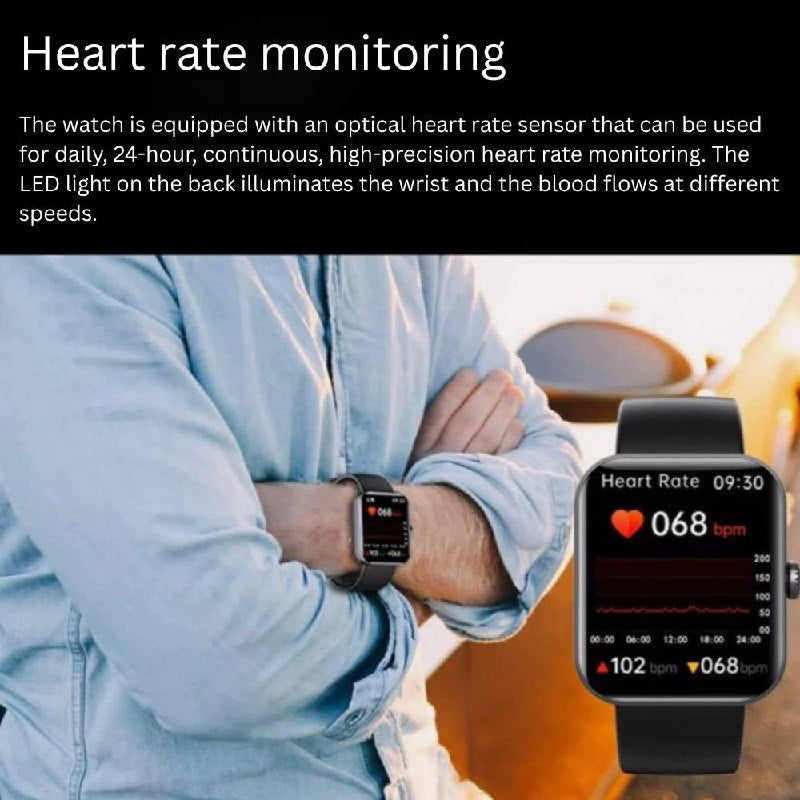 Premium Fitness Tracking Smartwatch, Daily Health Monitor