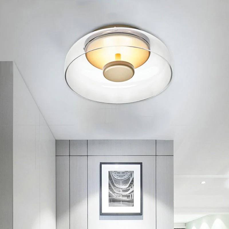 Stylish Glass LED Ceiling Lamp