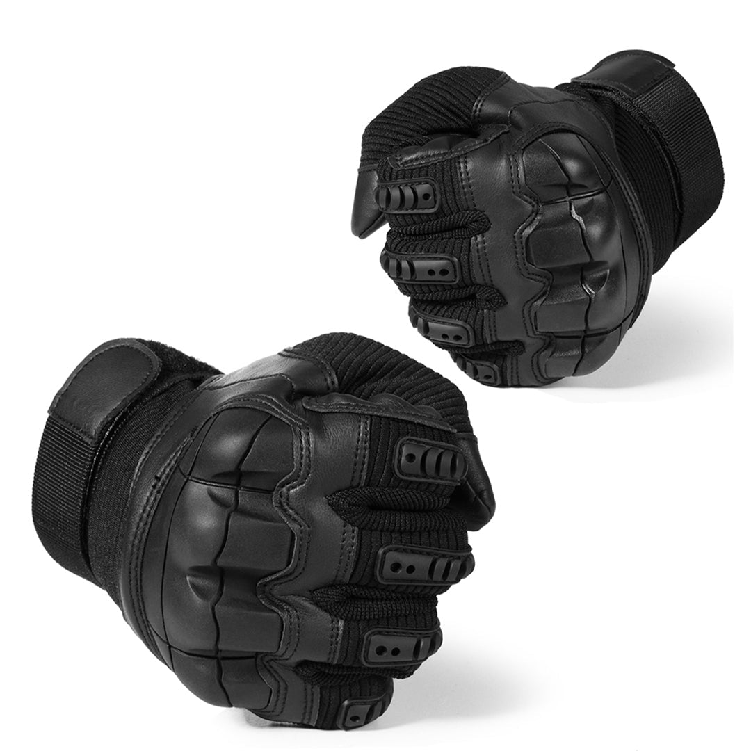 Tactical Fingerless Gloves for Men – Half-Finger Outdoor Work Gloves with Reinforced Palm Protection for Hiking Cycling Shooting