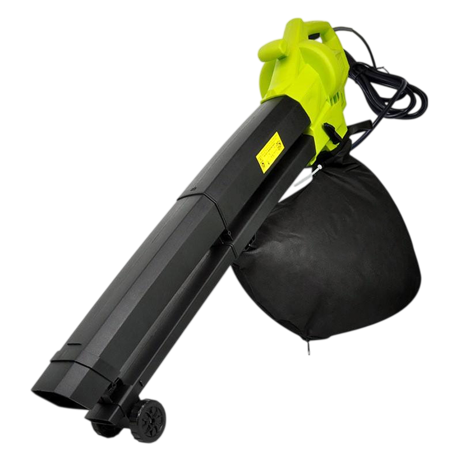 Electric Leaf Blower Vacuum Mulcher 3-in-1 with 35L Bag & 10:1 Shredder for Lawns Driveways Patios | Lightweight Corded Garden Tool