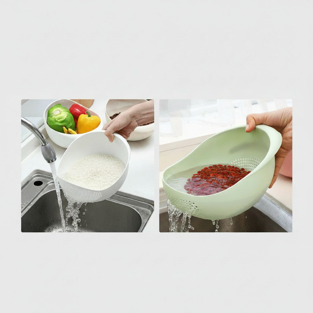RINSOVA – Multifunction Kitchen Washing Basket Strainer