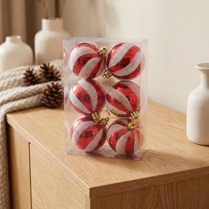 FLAKEORN – Christmas Table Baubles Set for Elegant Holiday Decor